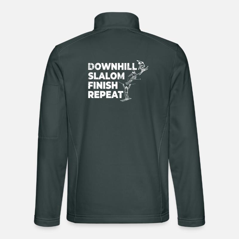 Alpine skiing Unisex Softshell Jacket