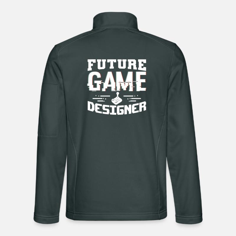 Game Designer Boy Unisex Softshell Jacket