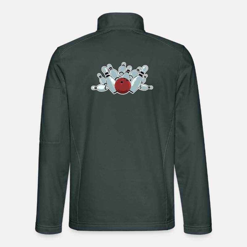 Bowling Strike Unisex Softshelljacke