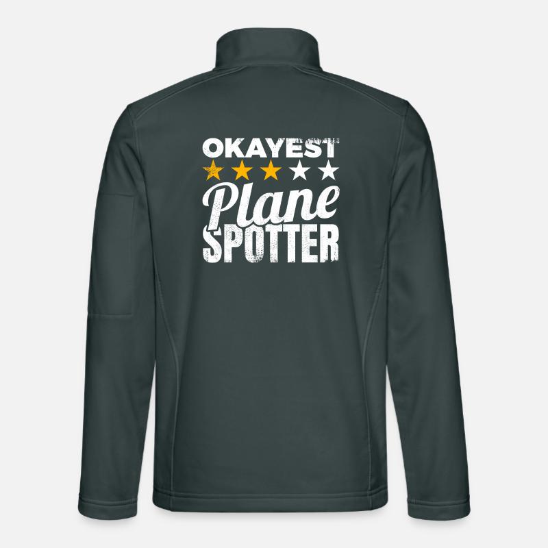 Average Planespotter Unisex Softshell Jacket