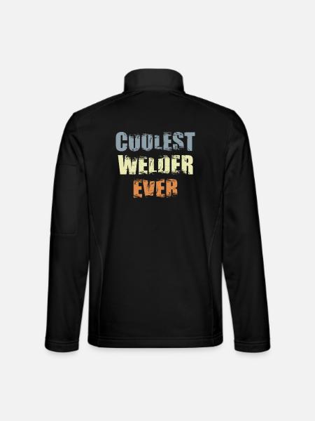 Soudeur cool - Veste en tissu softshell Unisexe - noir