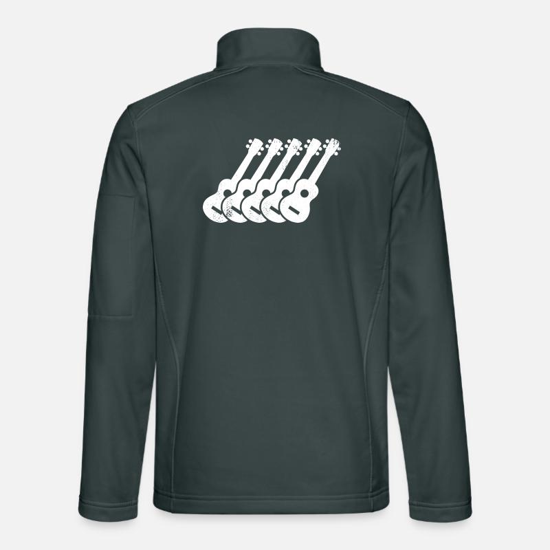 Ukulele sketch Unisex Softshell Jacket