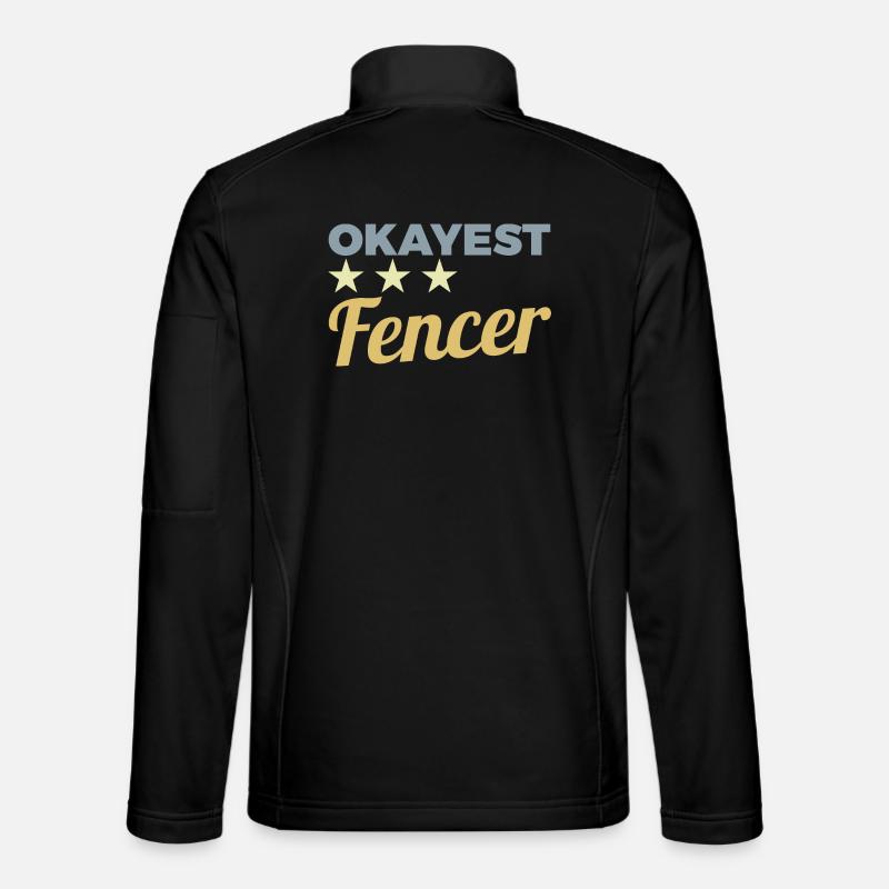 Durchschnittlicher Fechter Unisex Softshelljacke