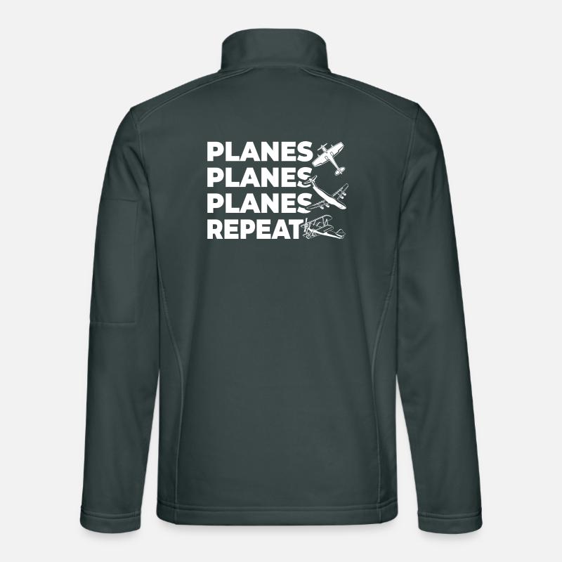 Airplanes Unisex Softshell Jacket