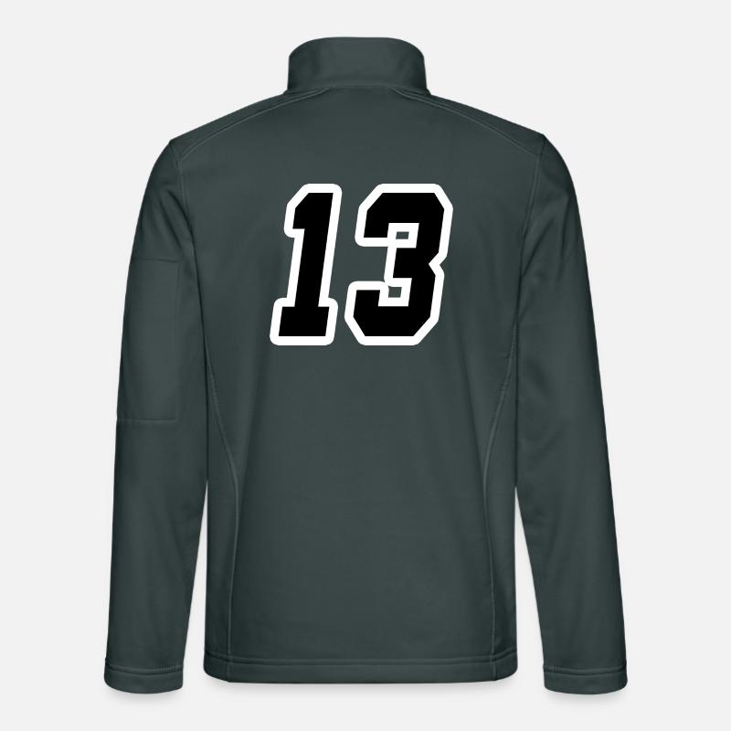 NUMMER DREIZEHN 13 Unisex Softshelljacke