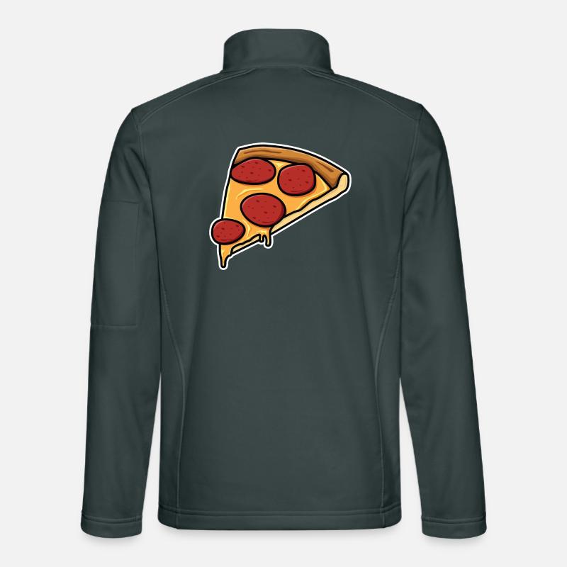 Tranche de pizza Veste en tissu softshell Unisexe