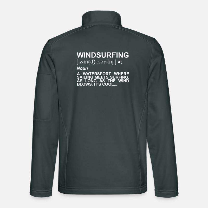 Windsurfing Definition Unisex Softshell Jacket