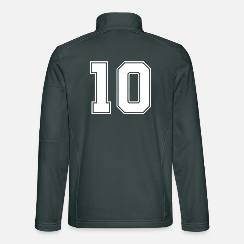 Nummer zehn 10 Unisex Softshelljacke