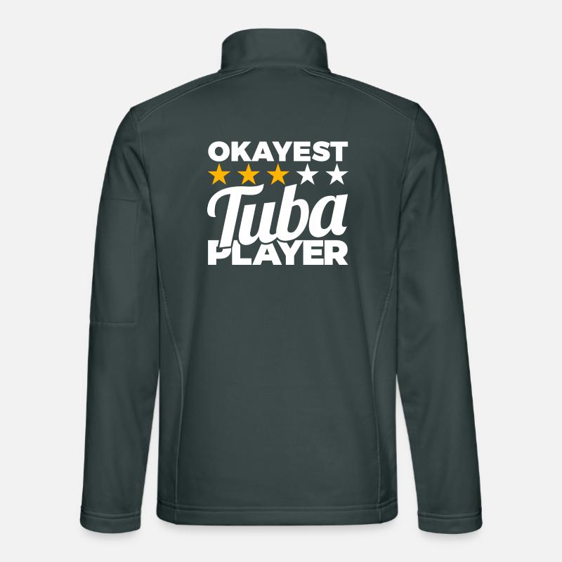 Average tuba player Unisex Softshell Jacket