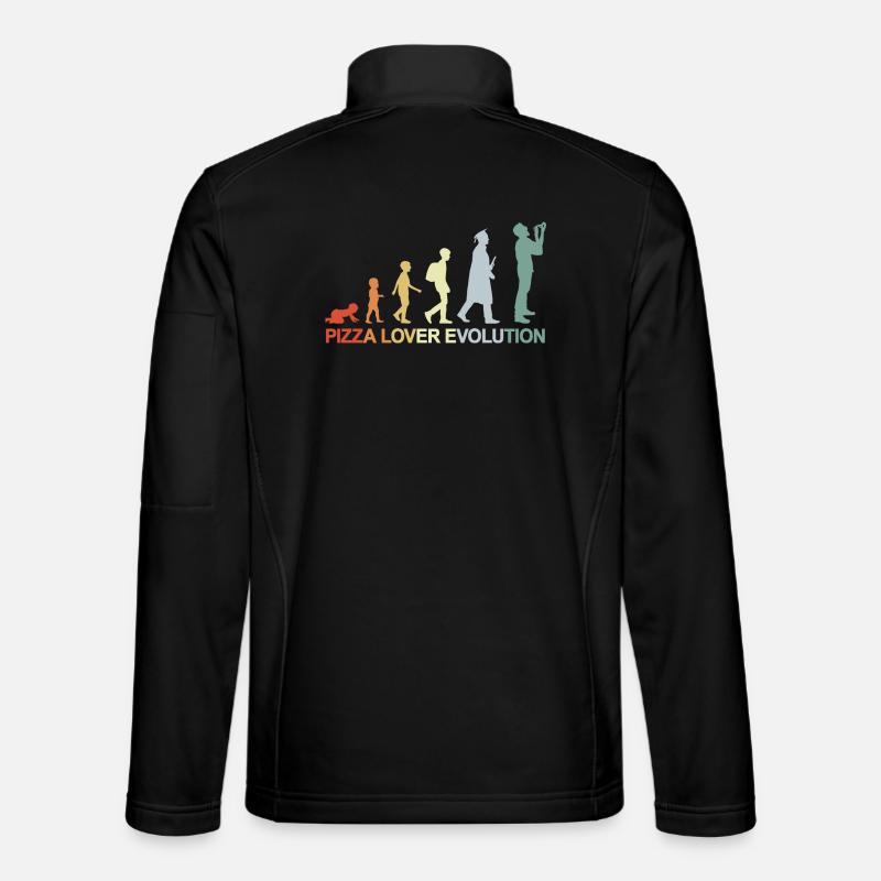 Entwicklung eines Pizzaliebhabers Unisex Softshelljacke