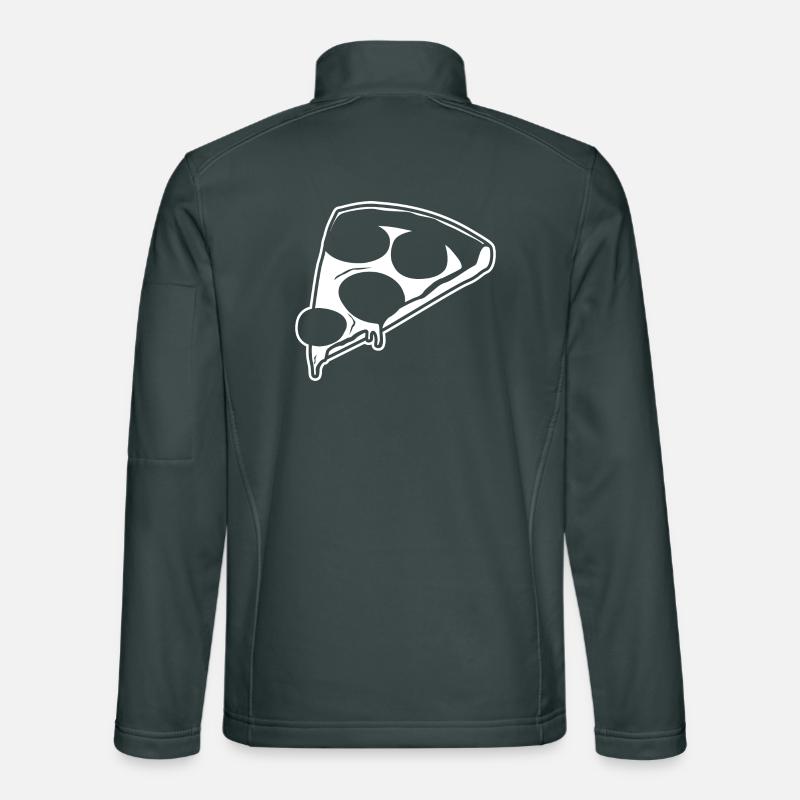 Pizza Drawing Unisex Softshell Jacket