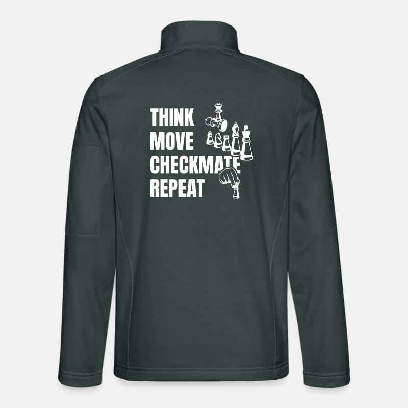 Think Play Checkmate Next Unisex Softshell Jacket