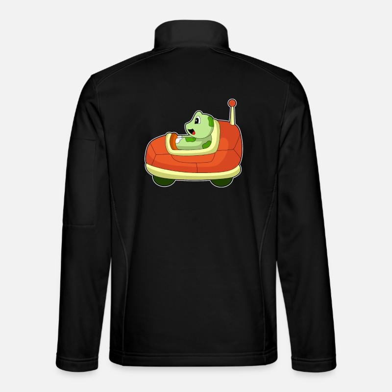 Voiture de tortue - Veste en tissu softshell Unisexe - noir
