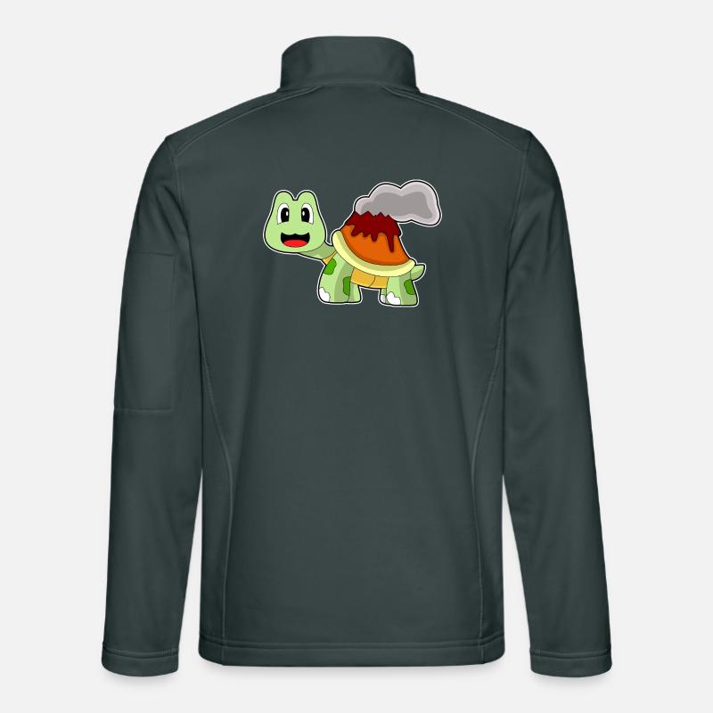 Turtle Volcano Unisex Softshell Jacket