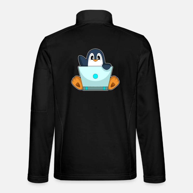 Ordinateur portable Penguin Veste en tissu softshell Unisexe