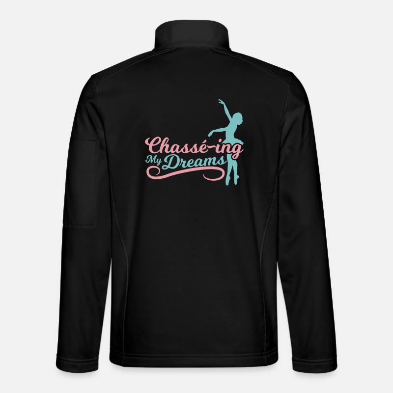 Poursuivre mes rêves Veste en tissu softshell Unisexe
