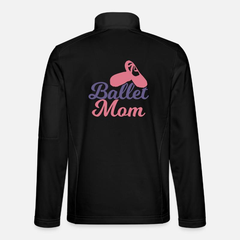 Maman de ballet Veste en tissu softshell Unisexe