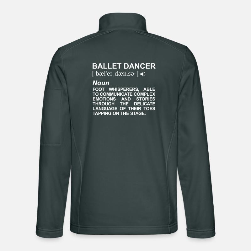 Balletttänzer Definition Unisex Softshelljacke