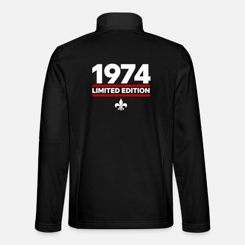 Limited Edition 1974 - Unisex Softshell Jacket - black