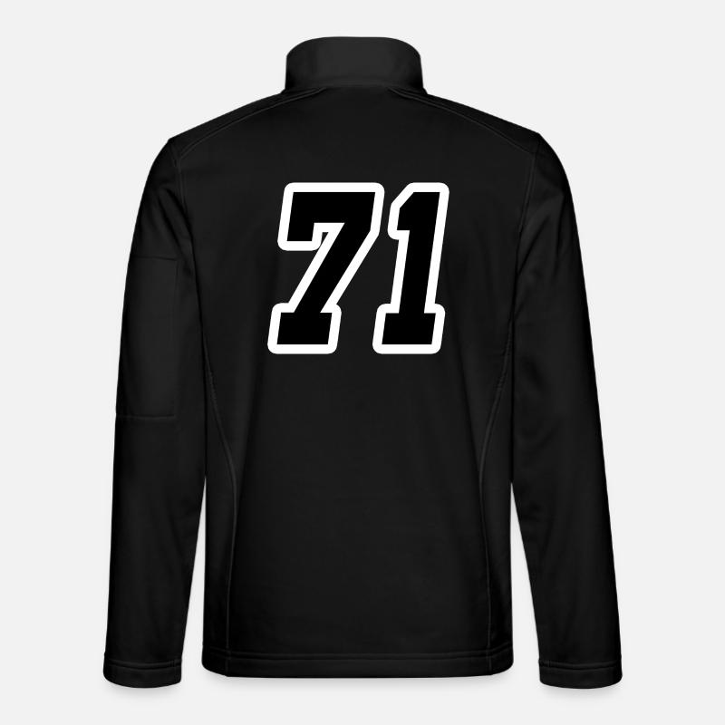 Nummer einundsiebzig 71 - Unisex Softshelljacke - Schwarz