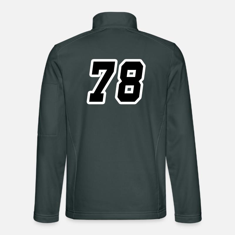 Nummer achtundsiebzig 78 Unisex Softshelljacke