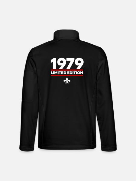 1979 Limited Edition - Unisex Softshell Jacket - black