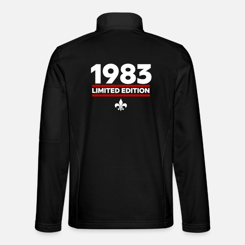 1983 Édition limitée - Veste en tissu softshell Unisexe - noir