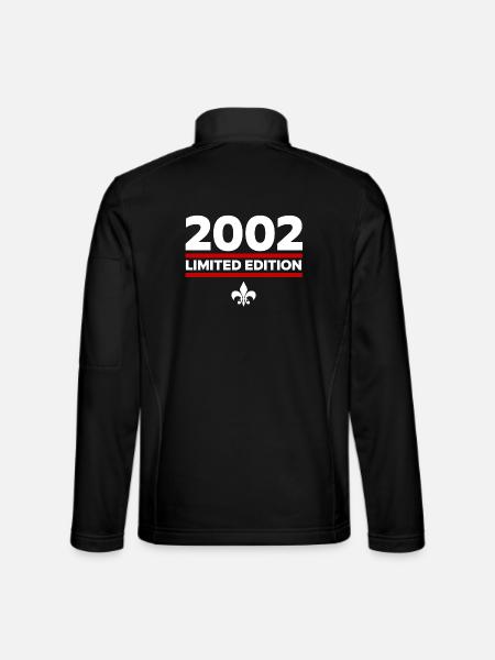 Édition limitée 2002 - Veste en tissu softshell Unisexe - noir