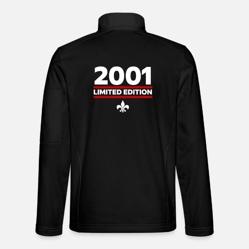 Édition limitée 2001 - Veste en tissu softshell Unisexe - noir