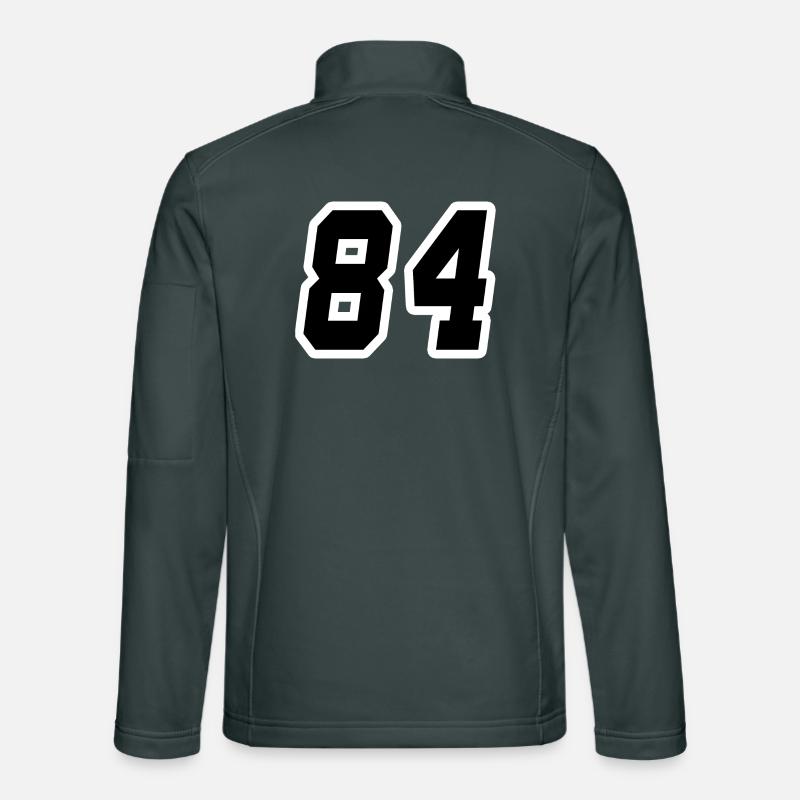 Nummer vierundachtzig 84 Unisex Softshelljacke