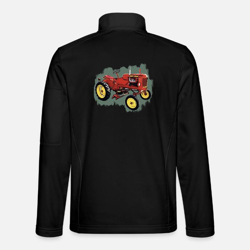 Tractor Pony - Unisex Softshell Jacket - black