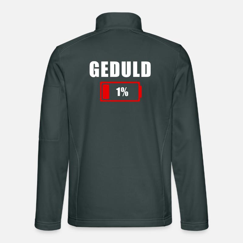 GEDULD 1% Unisex Softshelljacke