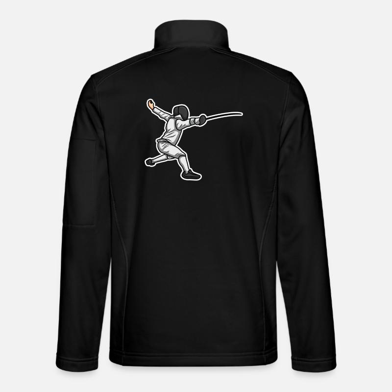 Kleiner Fechter - Unisex Softshelljacke - Schwarz
