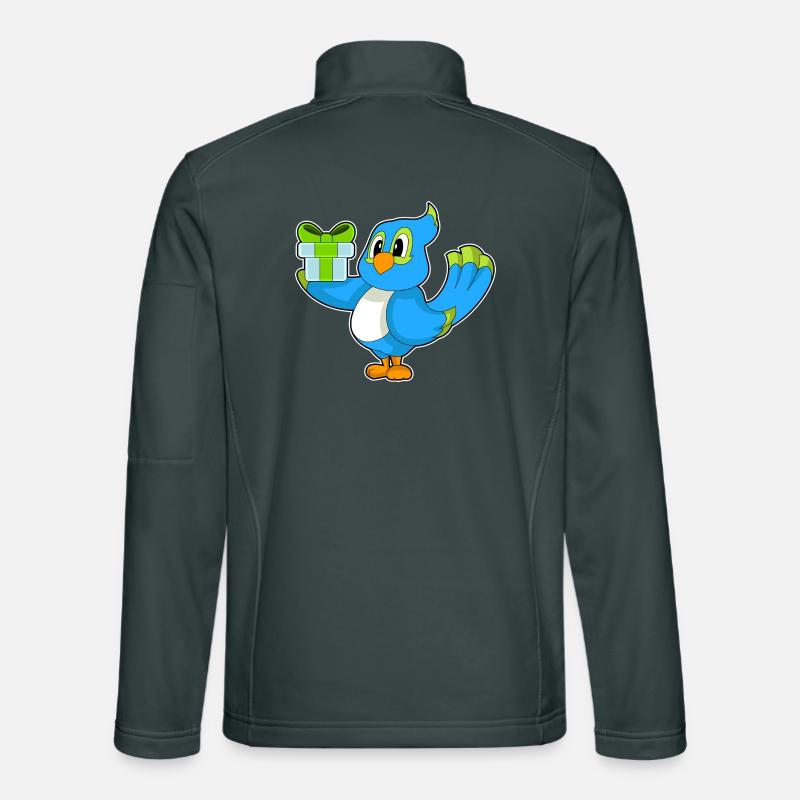 Parrot Birthday Package Unisex Softshell Jacket