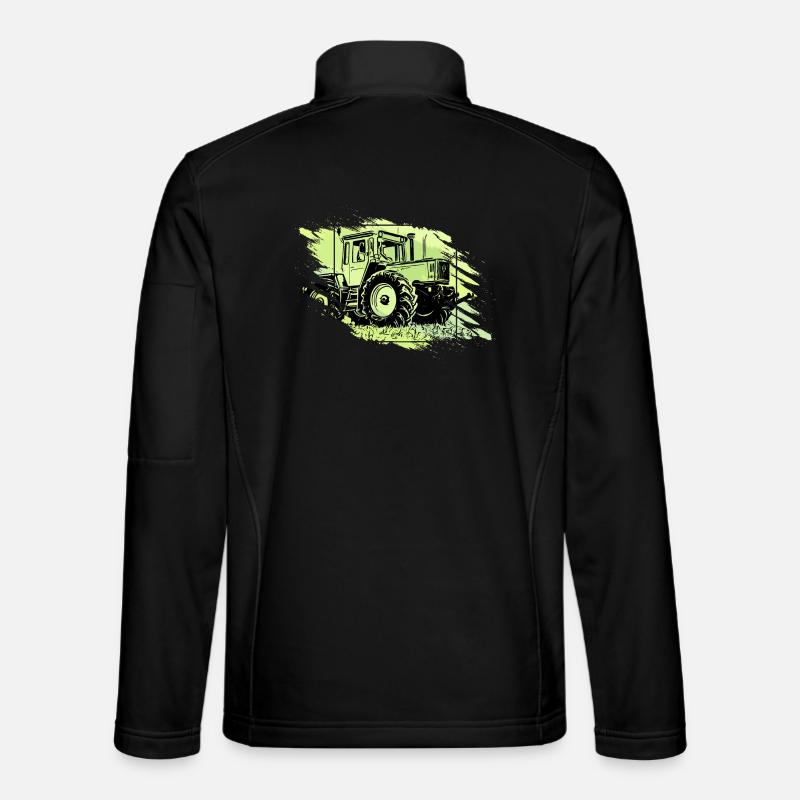 MB Tractor Grunge Retro Unisex Softshell Jacket