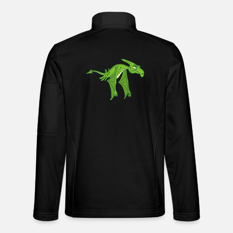 Dinosaure volant Veste en tissu softshell Unisexe
