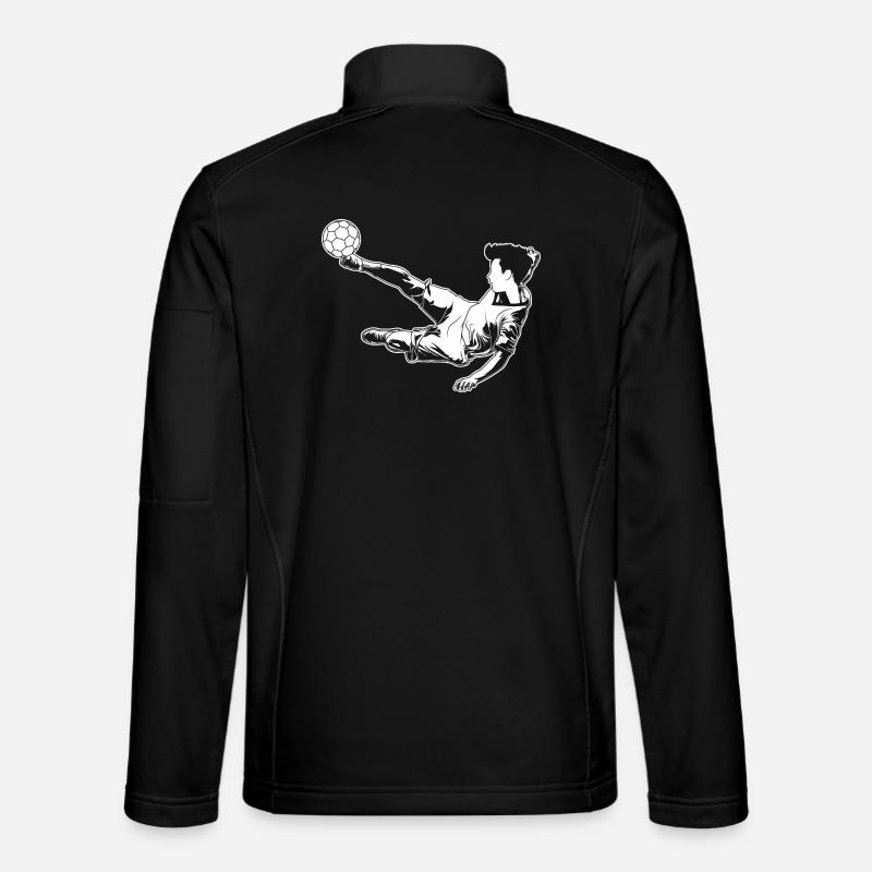 Fußballer Junge Unisex Softshelljacke