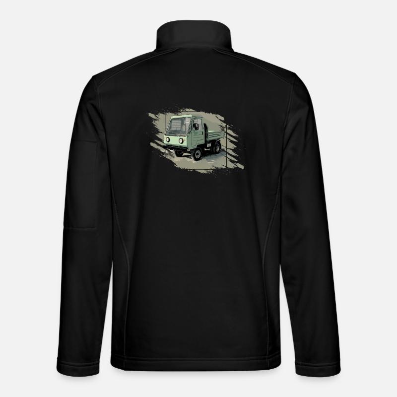 MULTICAR M24 GDR Truck - Unisex Softshell Jacket - black