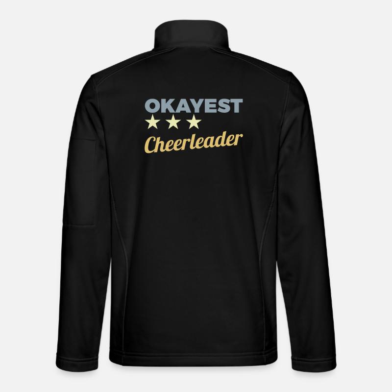 Durchschnittlicher Cheerleader - Unisex Softshelljacke - Schwarz