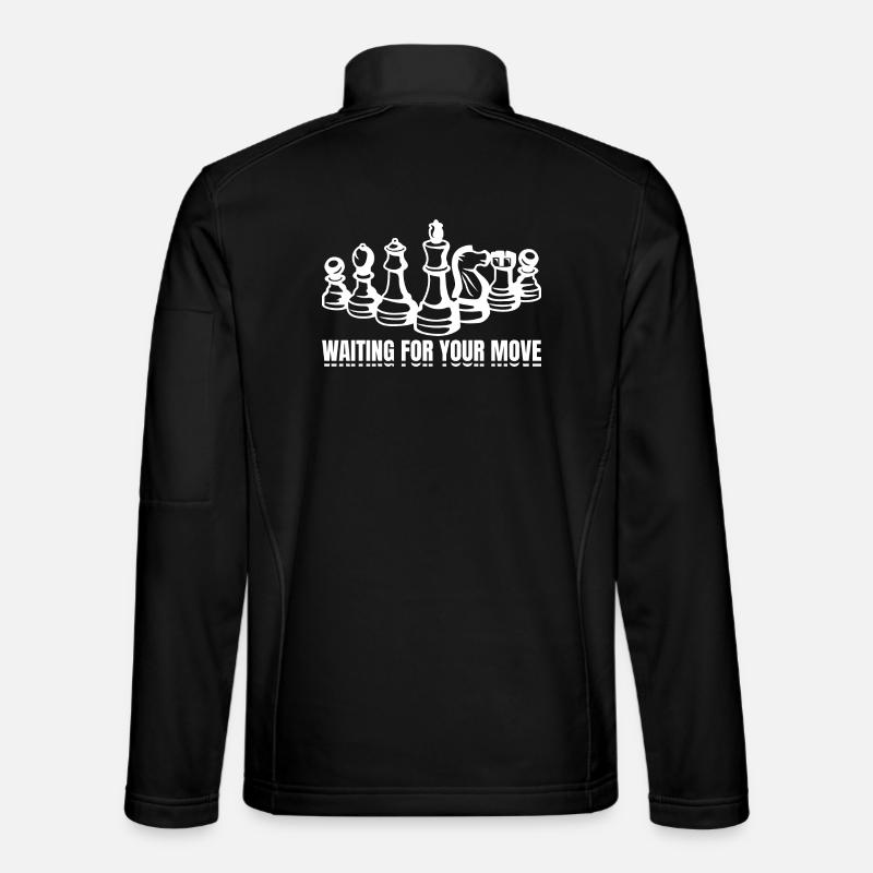 Warte auf Deinen Zug Unisex Softshelljacke