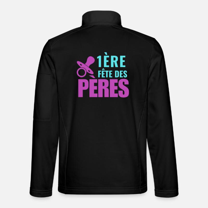 1st Father's Day Unisex Softshell Jacket