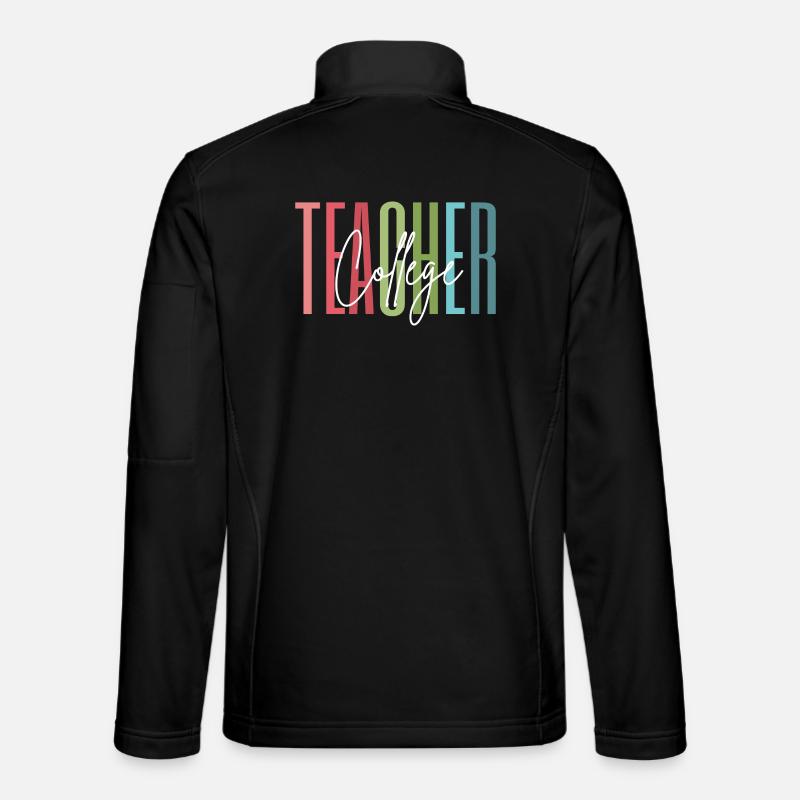 College Lehrerin Danke Geschenk Unisex Softshelljacke