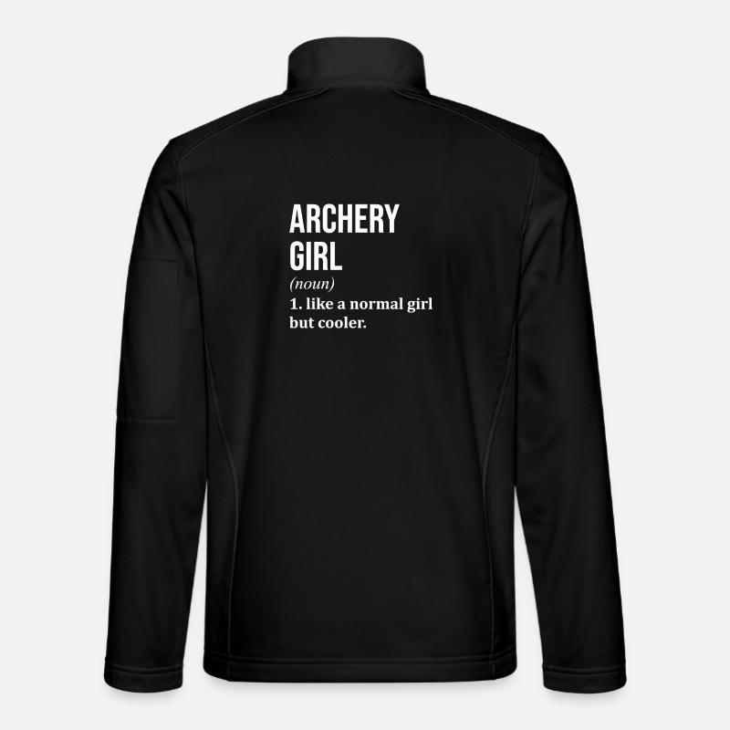 Archery - Unisex Softshell Jacket - black