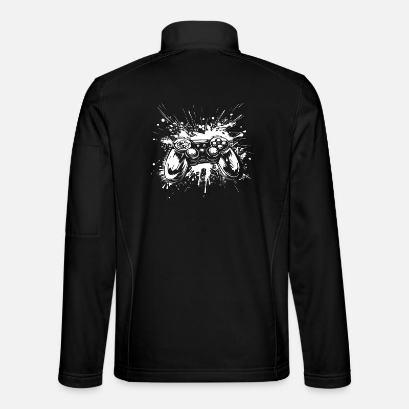 Game Controllers - Unisex Softshell Jacket - black