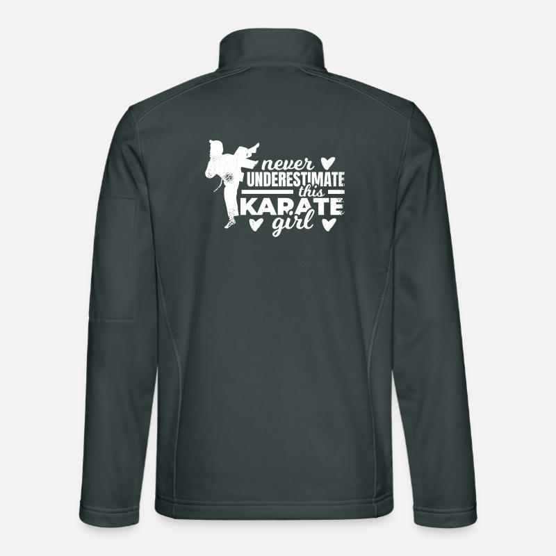 Karate Mädchen Unisex Softshelljacke