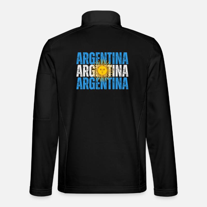 Flag of Argentina, Argentine pride Unisex Softshell Jacket
