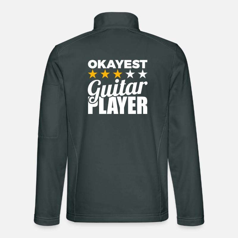 Durchschnittlicher Gitarrist Unisex Softshelljacke