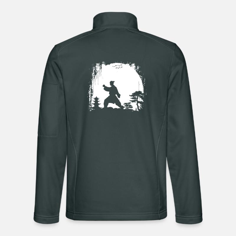 Weibliche Karateka Unisex Softshelljacke