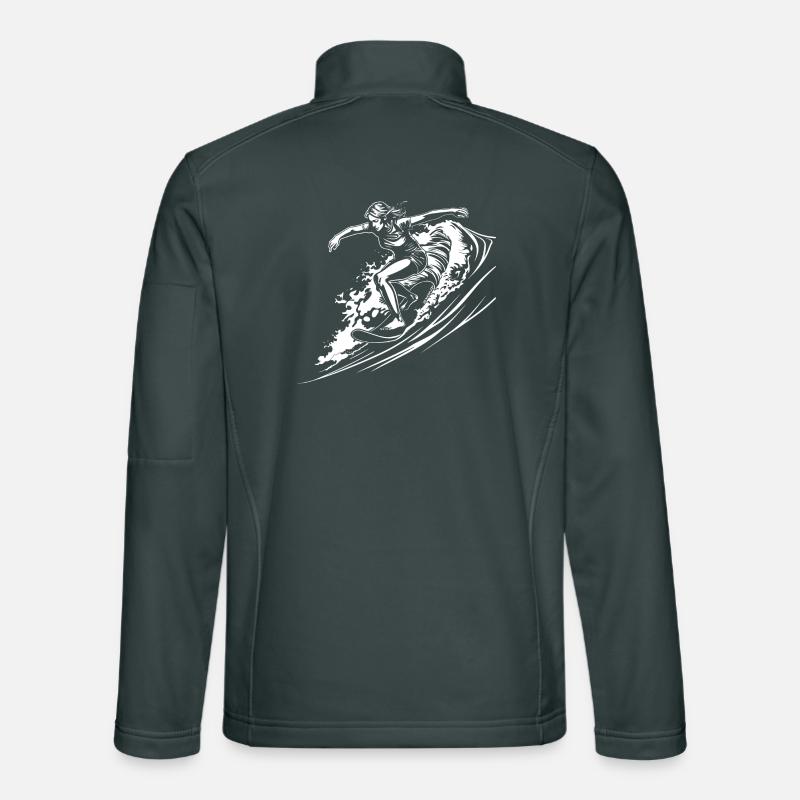 Surfeuse Veste en tissu softshell Unisexe