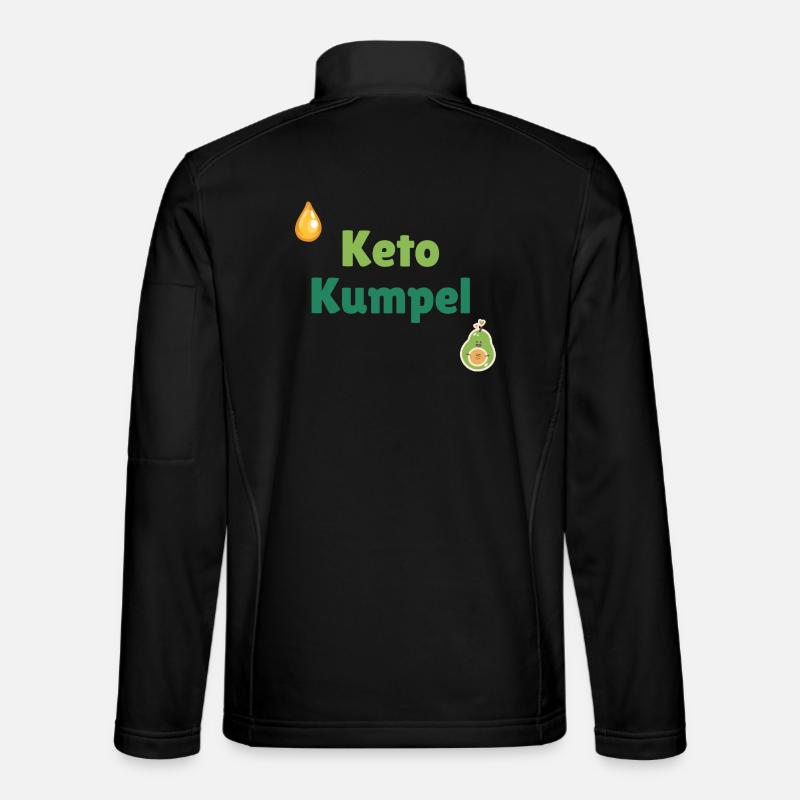 Keto Buddy - Unisex Softshell Jacket - black